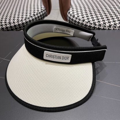 Dior hollow top sun hat - Image 6