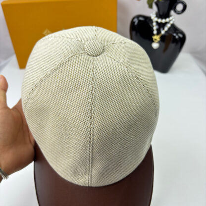 Hermès Unisex Canvas Baseball Cap - Image 5