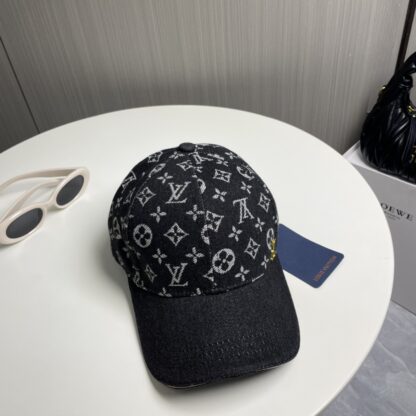 Louis Vuitton denim jacquard baseball cap - Image 5