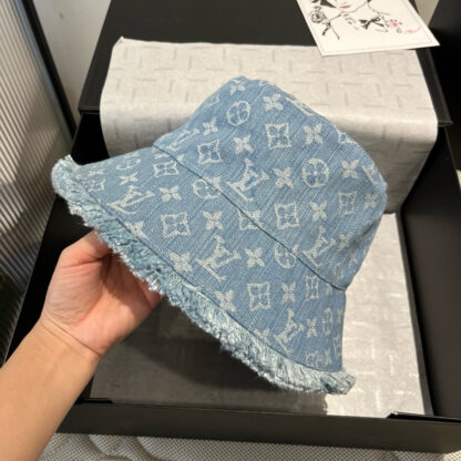 Louis Vuitton Denim Bucket Hat - Image 5