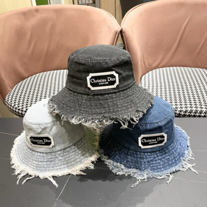 Dior Denim Bucket Hat - Image 6