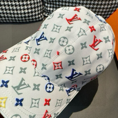 Louis Vuitton colorful print baseball cap - Image 5