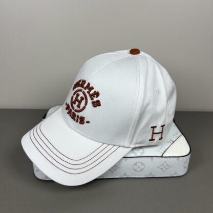 Hermès Unisex Canvas Baseball Cap - Image 5