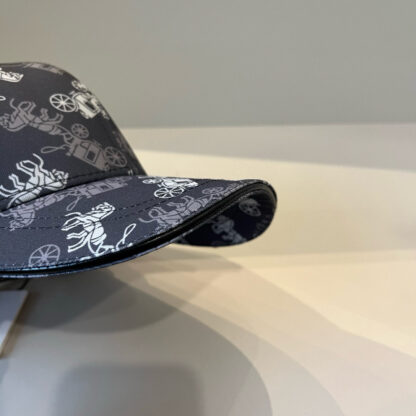 Hermès canvas baseball cap - Image 5