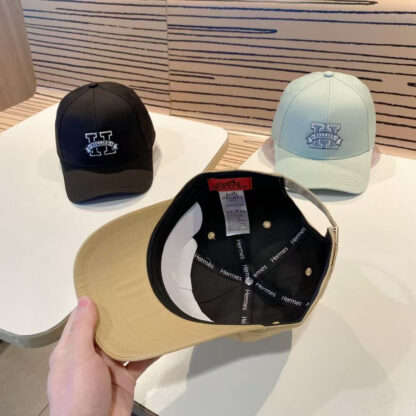 Hermès canvas baseball cap - Image 5