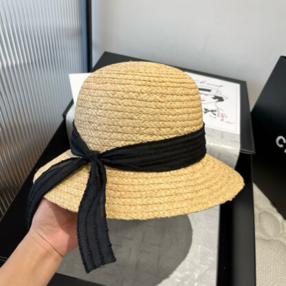 Dior stylish simple casual straw hat - Image 6