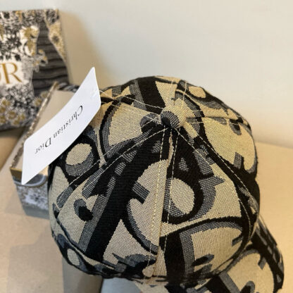 Dior trendy print simple baseball cap - Image 6