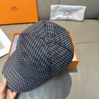 Hermès canvas baseball cap - Image 5