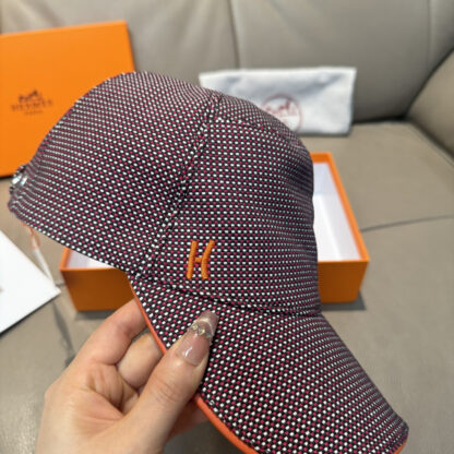 Hermès canvas baseball cap - Image 5