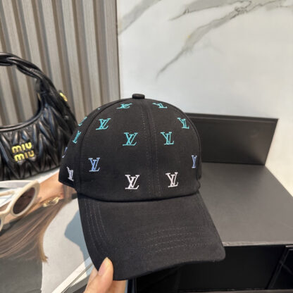 Louis Vuitton double-sided embroidered baseball cap - Image 5