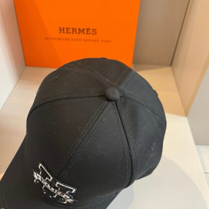 Hermès Unisex Canvas Baseball Cap - Image 5