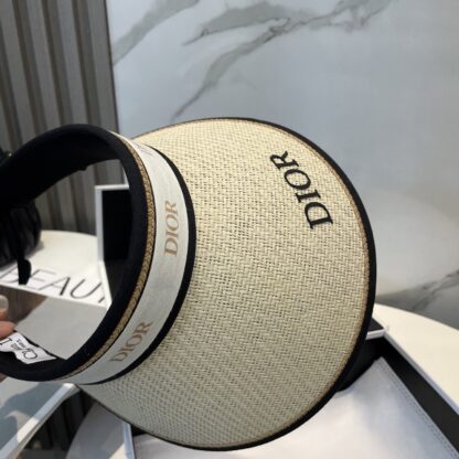 Dior Fashion Casual Versatile Open Top Hat - Image 6