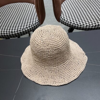 Dior Fashion Sunshade Straw Hat - Image 6