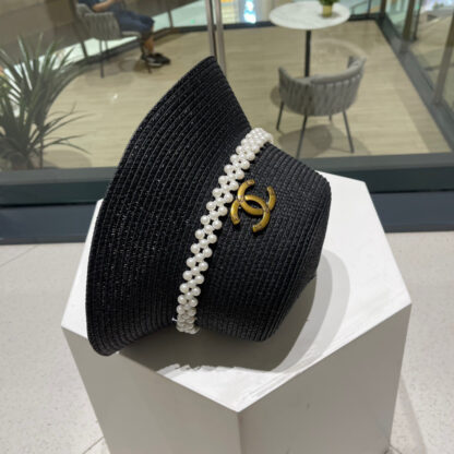Dior Fashion Pearl Flat Bucket Hat - Image 6