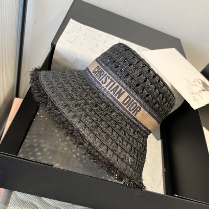 Dior new raffia basin hat - Image 6