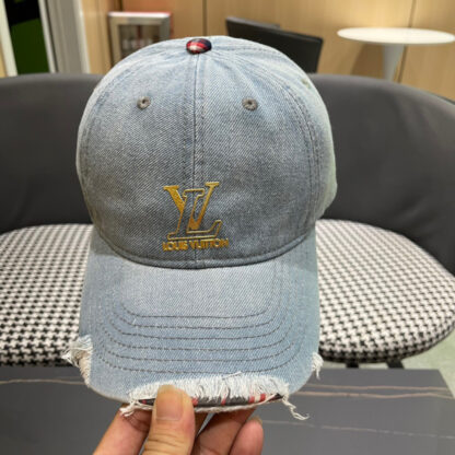 Louis Vuitton Denim Baseball Cap - Image 6