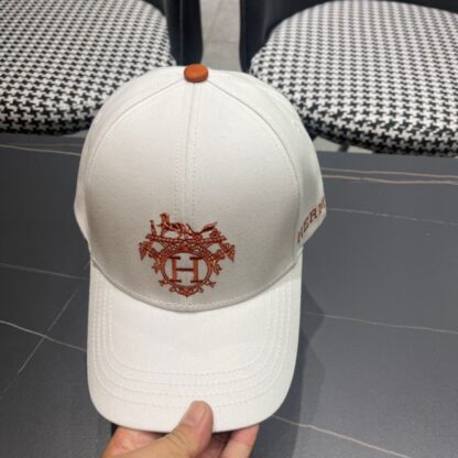 Hermès canvas baseball cap - Image 5