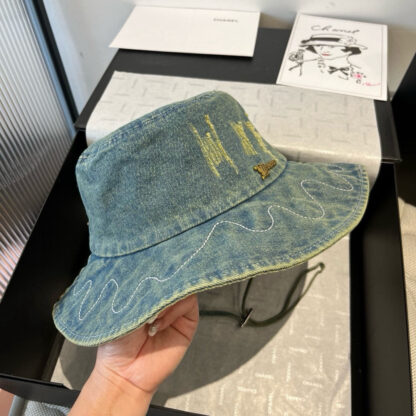 Louis Vuitton Denim Bucket Hat - Image 4