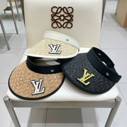 Louis Vuitton summer new men's and women's sun hats - Image 5