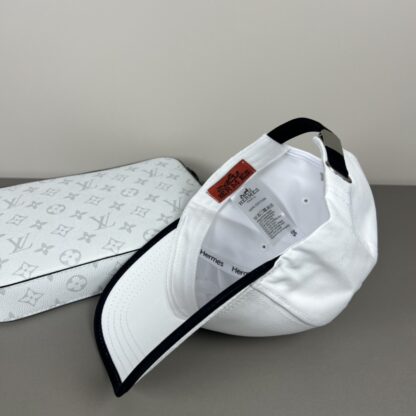 Hermès canvas baseball cap - Image 5
