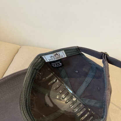 Hermès canvas baseball cap - Image 5