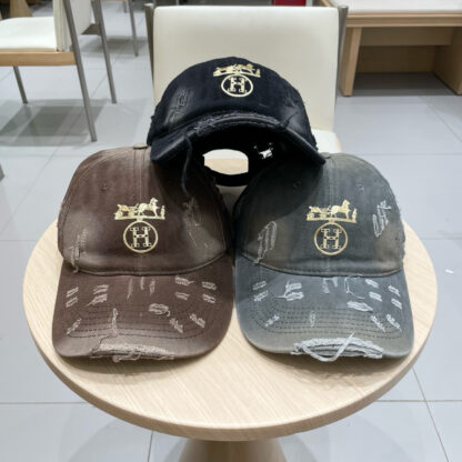 Hermès canvas baseball cap - Image 5