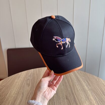 Hermès Unisex Canvas Baseball Cap - Image 5