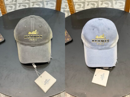 Hermès canvas baseball cap - Image 5
