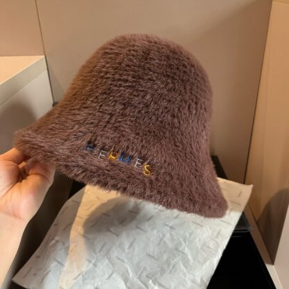 Hermès rabbit fur bucket hat - Image 5