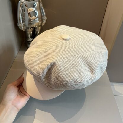 Hermès woolen new duckbill military cap - Image 5
