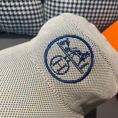 Hermès canvas baseball cap - Image 5