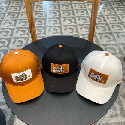 Hermès canvas baseball cap - Image 5