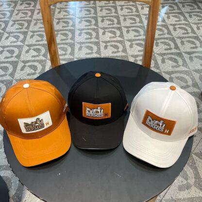 Hermès canvas baseball cap - Image 5