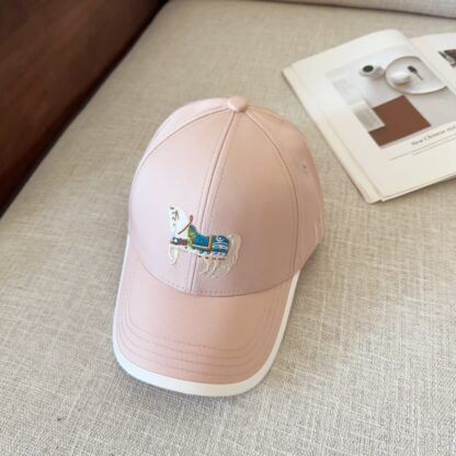 Hermès Unisex Canvas Baseball Cap - Image 5
