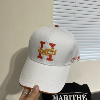 Hermès canvas baseball cap - Image 4