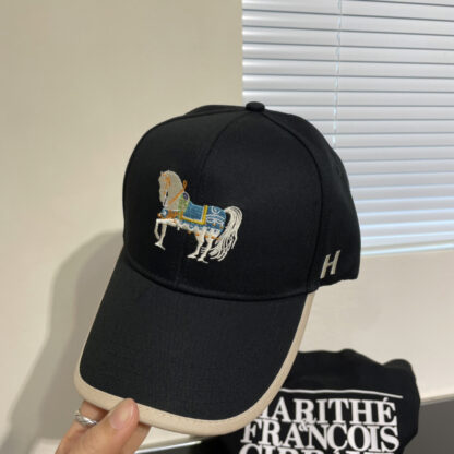 Hermès canvas baseball cap - Image 4