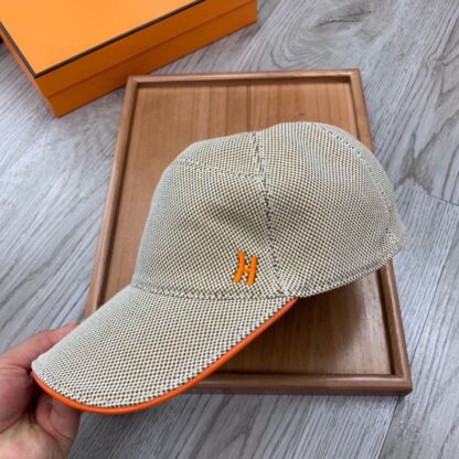 Hermès canvas baseball cap - Image 5