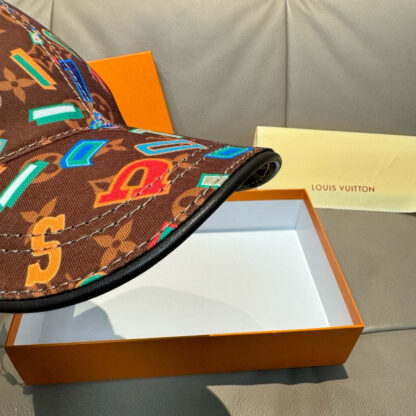 Louis Vuitton silk-screen baseball cap - Image 5