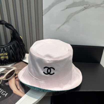 Chanel Double-Sided Embroidered Bucket Hat - Image 5