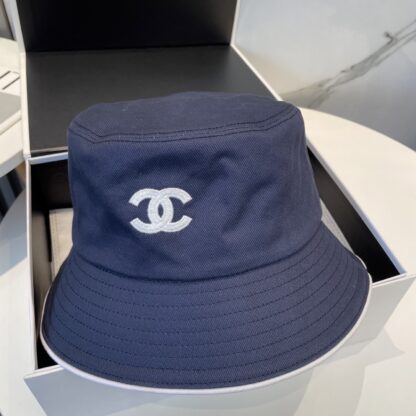 Chanel embroidered bucket hat - Image 5