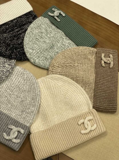 Chanel Winter Knitted Hat - Image 5