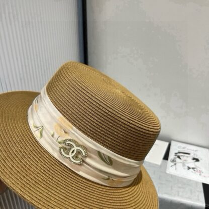 Chanel Flat Top Hat - Image 5