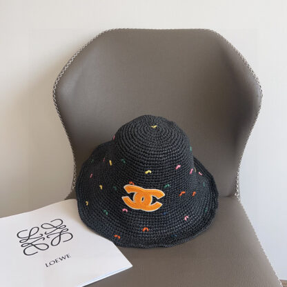 Chanel straw bucket hat - Image 4