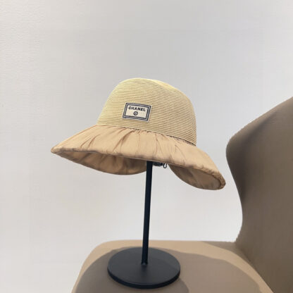 Chanel wrinkled irregular bucket hat - Image 5