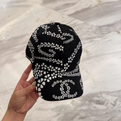 Chanel diamond hard top baseball cap - Image 5