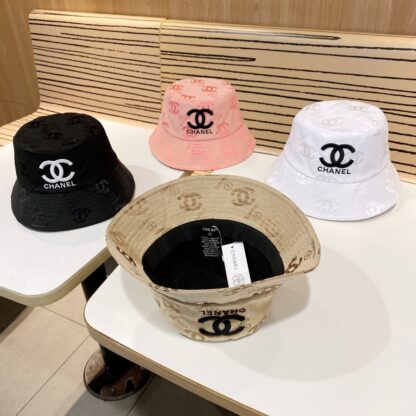 Chanel Unisex Casual Bucket Hat - Image 5