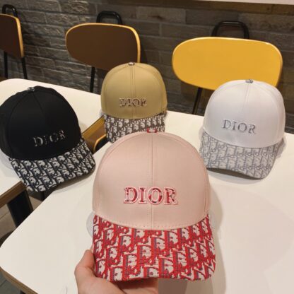 Dior English sports applique embroidered baseball cap - Image 6