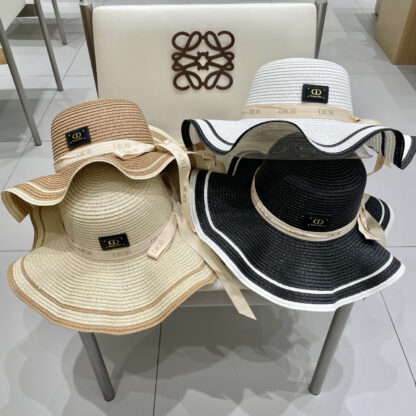 Dior bowler straw hat - Image 6