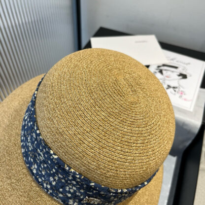 Dior Sun Straw Beach Hat - Image 6