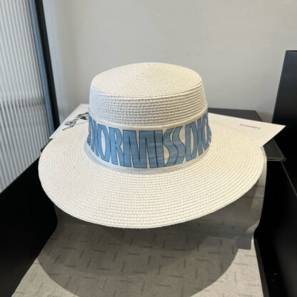 Dior silk ribbon flat hat - Image 6